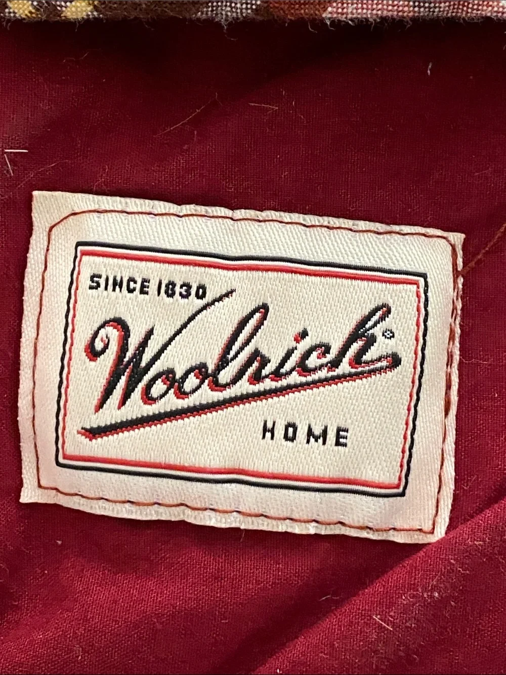 Woolrich plaid cotton